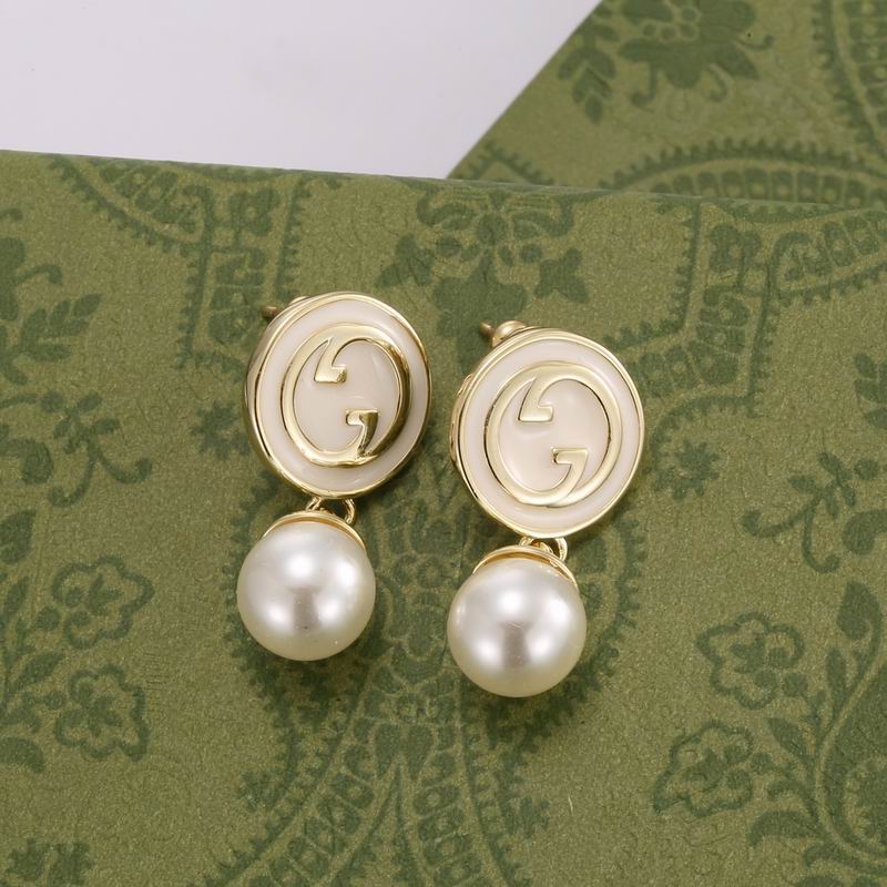 Gucci Pearl Earrings 822