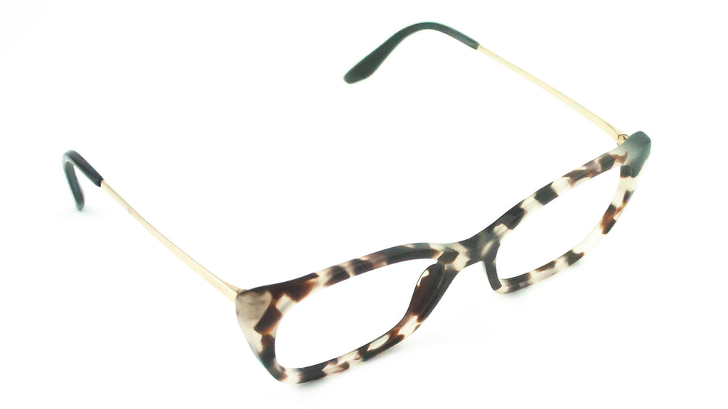 Prada Model VPR 14X Mottled Tortoiseshell Glasses Frame