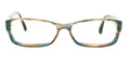 Jimmy Choo Model 41 E68 Rectangular Glasses Frames