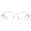 Silhouette Model SPX 1878 Blush And Gold Oval Glasses