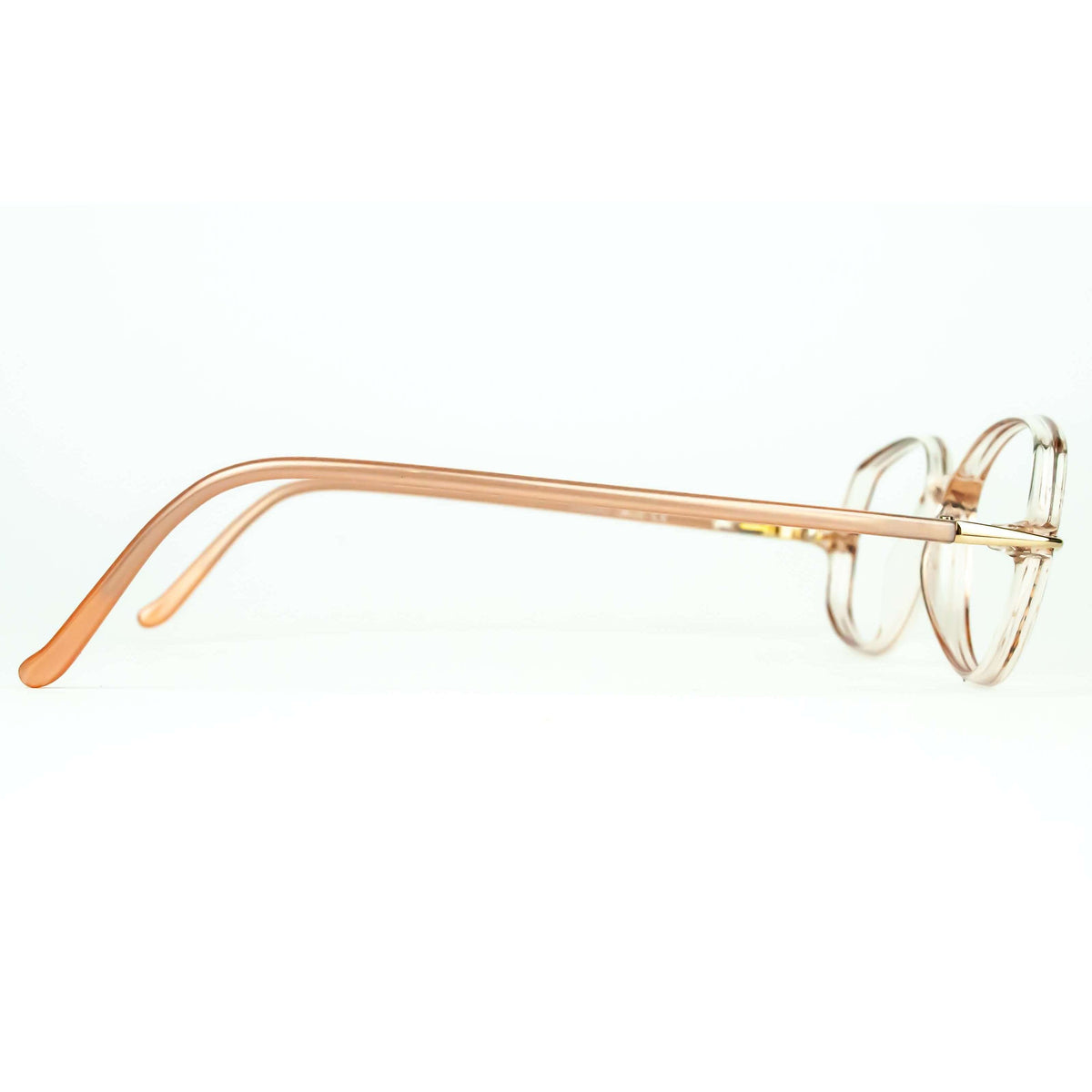 Silhouette Model SPX 1878 Blush And Gold Oval Glasses