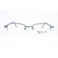 Agnes B Model MT30 Blue Oval Glasses