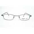 Agnes B Model MT31 Charcoal & Red Glasses