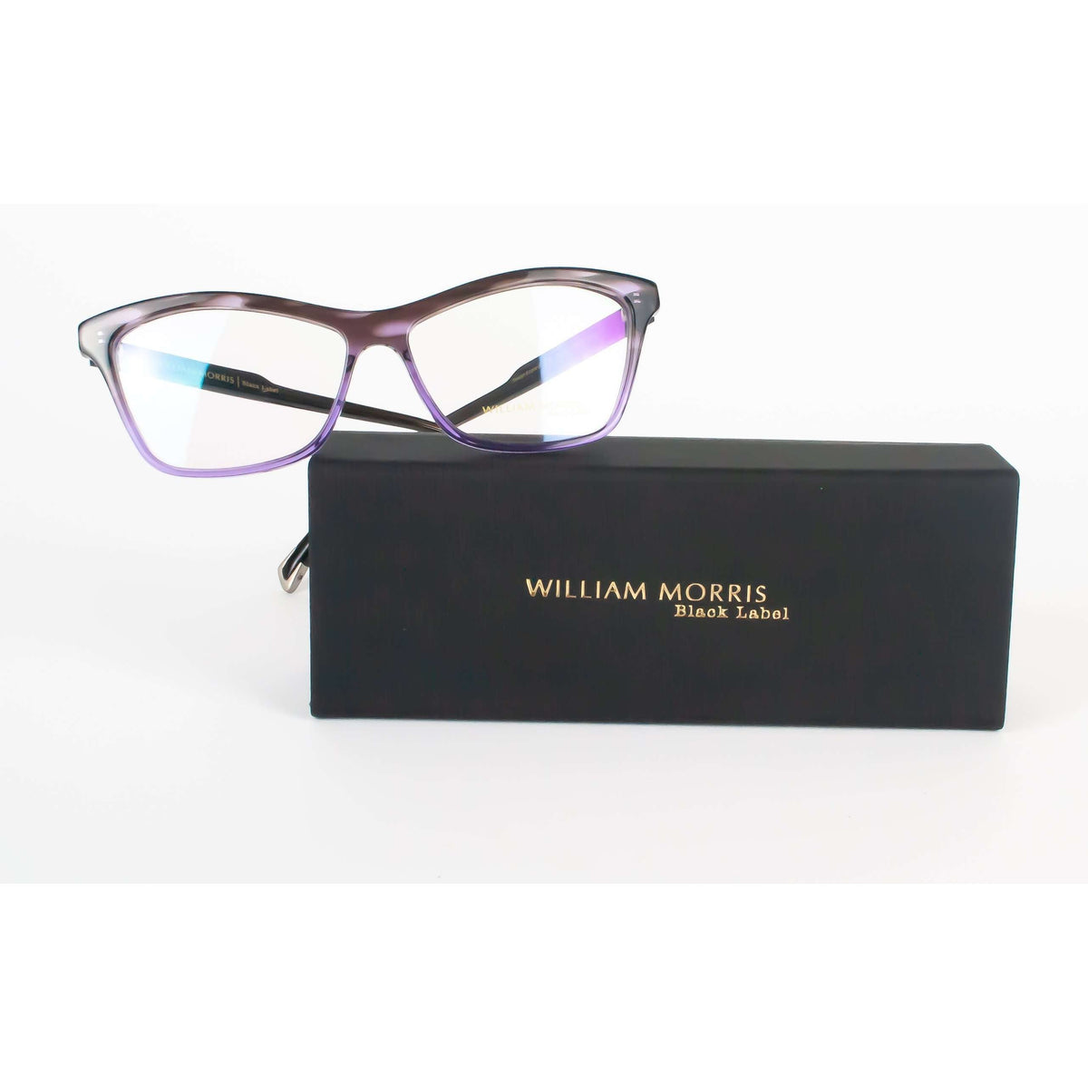 William Morris Black Label Model BL035 Cat Eye Grey Unisex Glasses