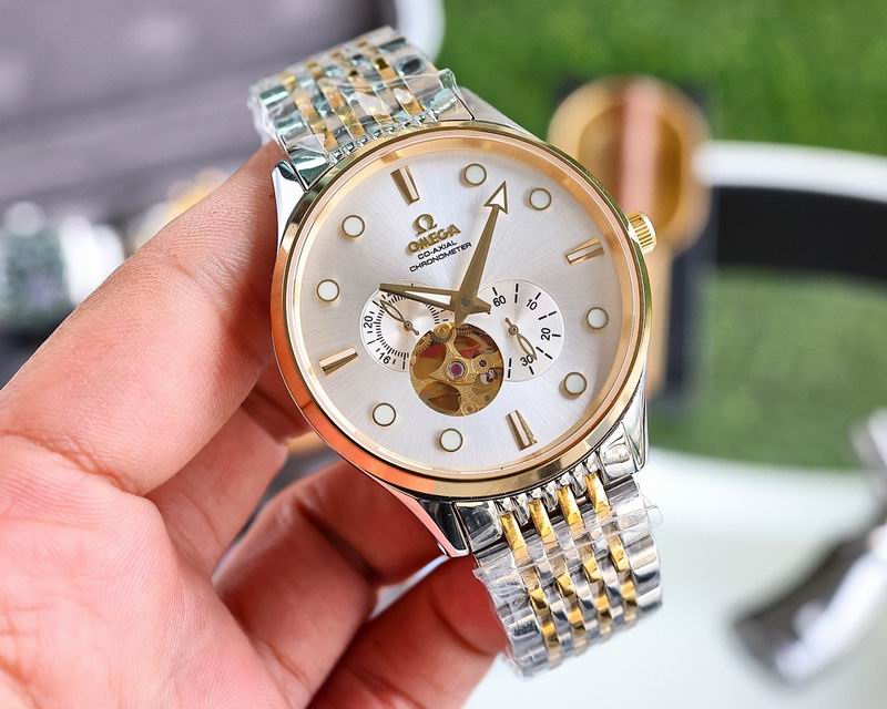 Omega De Ville Co-Axial Chronometer Open Heart Watch