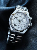 Vacheron Constantin Overseas Dual Time — Stainless Steel, White Dial