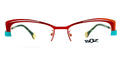 BOZ Uzuki Cat Eye Glasses Frames Orange